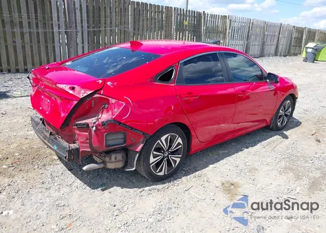 2016 Honda Civic Ex-T from USA, damaged, VIN 2HGFC1F31GH654621